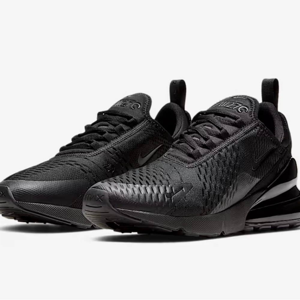 Nike Air Max 270 Triple Black Sneakers
